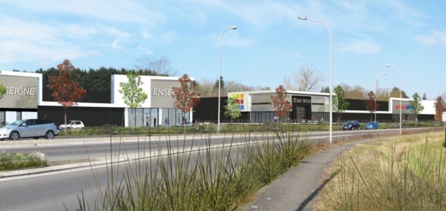 Construction d'un Retail Park à Bellerive-sur-Allier
