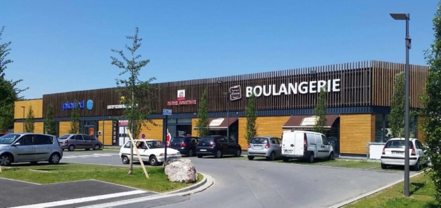 Construction d'un village de commerçants à Aulnoy-lez-Valenciennes